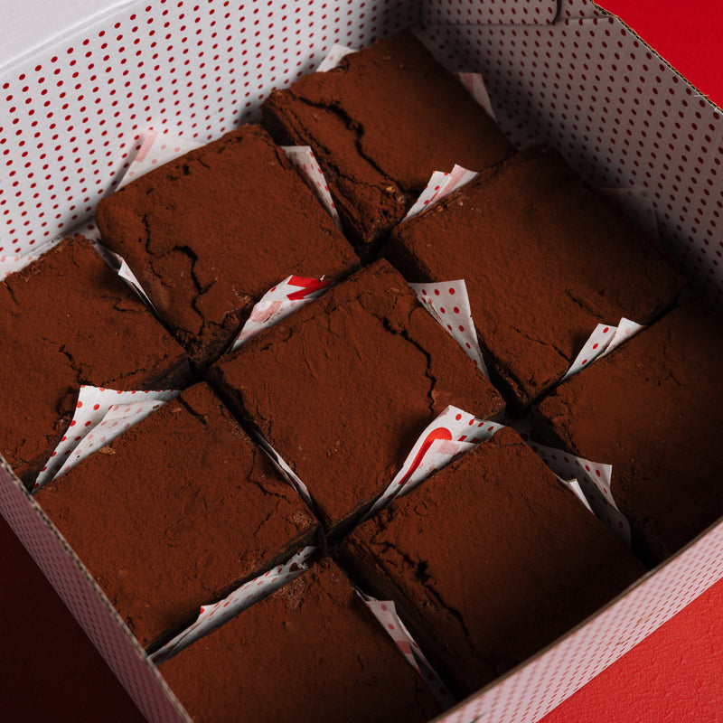 Brownies Humble with Macadamia Nuts