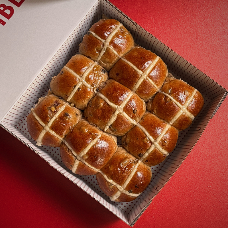 Hot Cross Buns - 6 or 9 pack